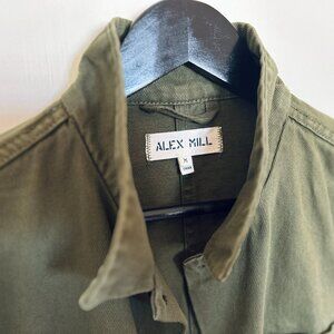 Alex Mill Britt Work Jacket in Olive